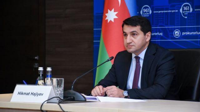 Prezidentin köməkçisi erməni yalanlarını ifşa etdi