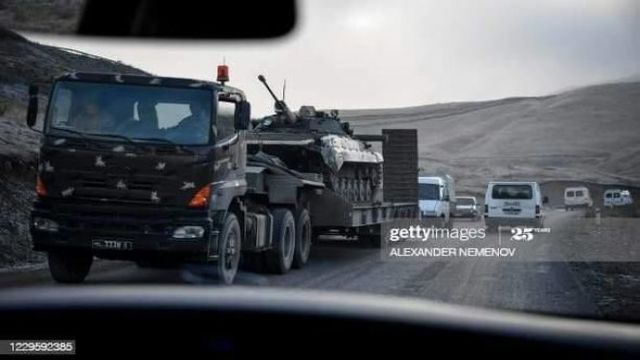 Erməni qoşunları Dağlıq Qarabağdan çıxarılır - FOTO