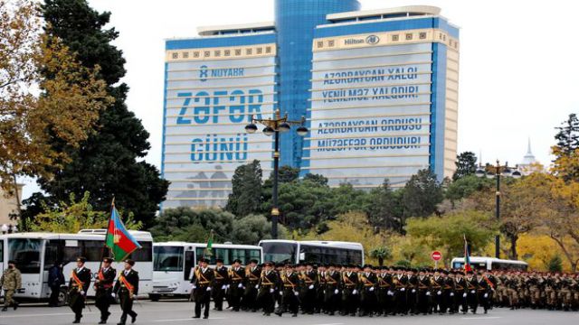 Bakıda bu gün Zəfər paradı keçiriləcək