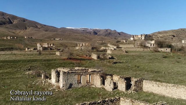 İşğaldan azad edilmiş Cəbrayılın daha bir kəndindən görüntülər - VİDEO