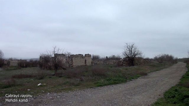 Cəbrayılın Mehdili kəndindən görüntülər - VİDEO