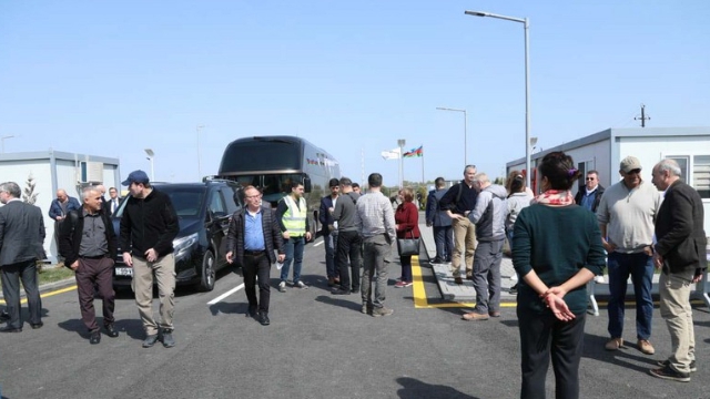 Bakıda keçirilən beynəlxalq konfransın iştirakçıları Ağdama gediblər