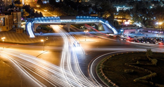 Yerüstü piyada keçidi istifadəyə verilir (FOTO)