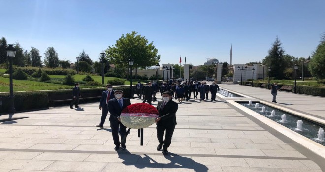 Sahibə Qafarovanın başçılığı ilə parlament nümayəndə heyəti Ankaradakı Heydər Əliyev Parkında olub