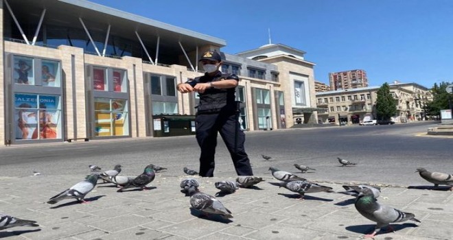 Bakı: Sərt karantin rejiminin ilk günü - FOTO