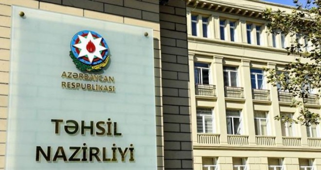 Təhsil Nazirliyi vətəndaşların qəbulunu avqustun 31-dək dayandırdı